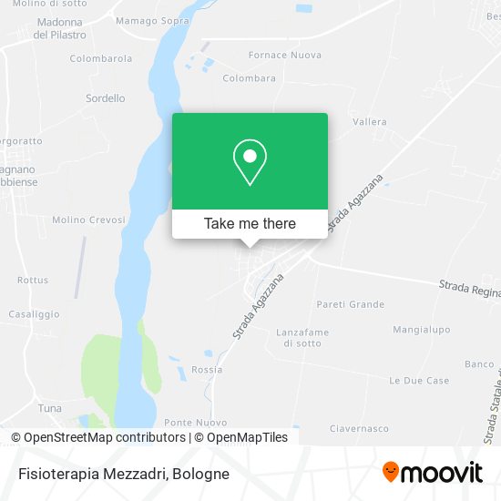 Fisioterapia Mezzadri map