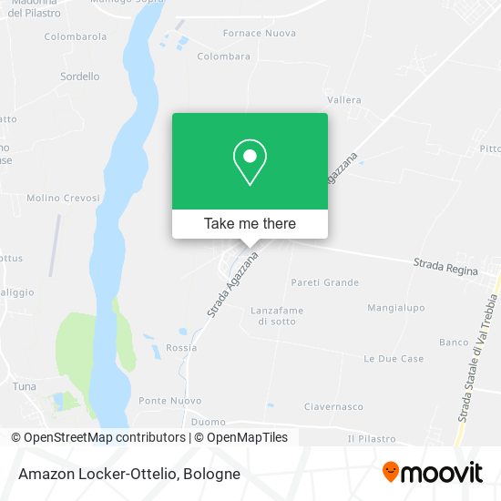 Amazon Locker-Ottelio map