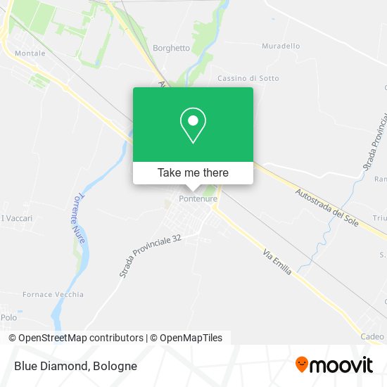 Blue Diamond map
