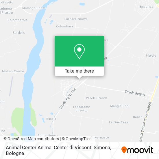 Animal Center Animal Center di Visconti Simona map