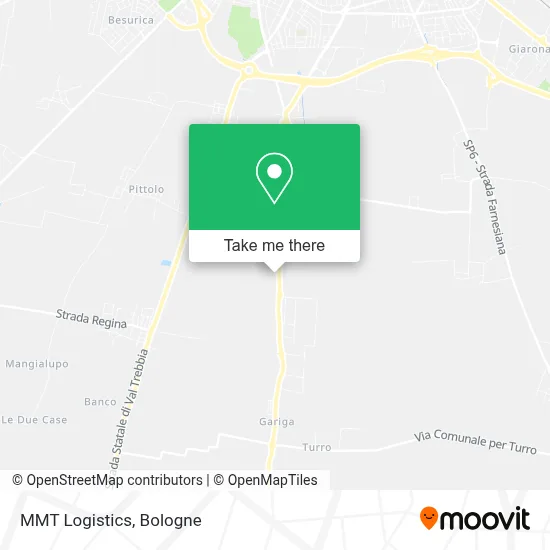MMT Logistics map
