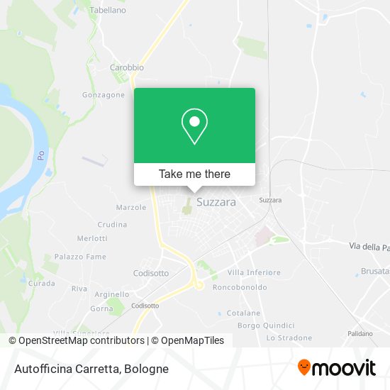Autofficina Carretta map