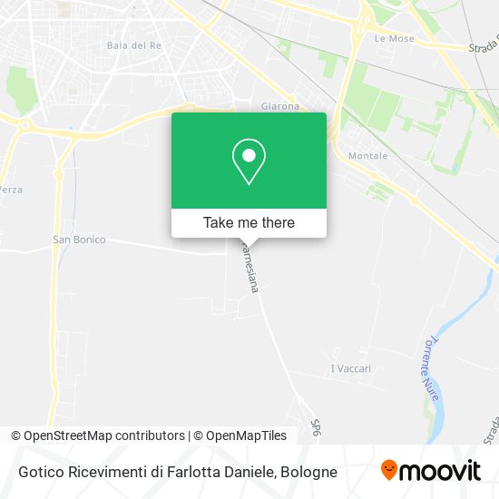 Gotico Ricevimenti di Farlotta Daniele map