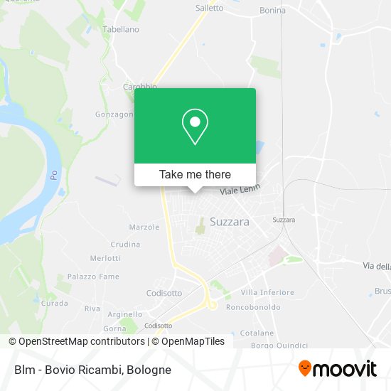 Blm - Bovio Ricambi map