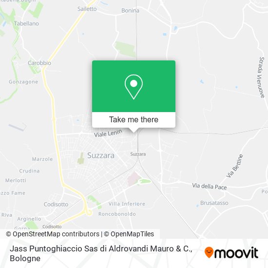 Jass Puntoghiaccio Sas di Aldrovandi Mauro & C. map