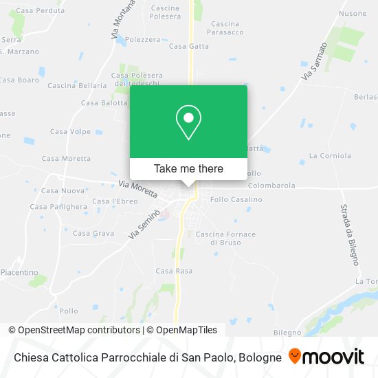 Chiesa Cattolica Parrocchiale di San Paolo map