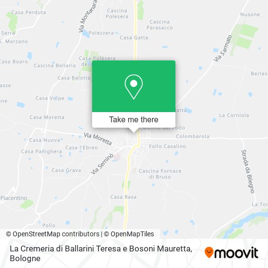 La Cremeria di Ballarini Teresa e Bosoni Mauretta map