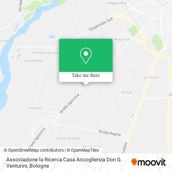 Associazione la Ricerca Casa Accoglienza Don G. Venturini map