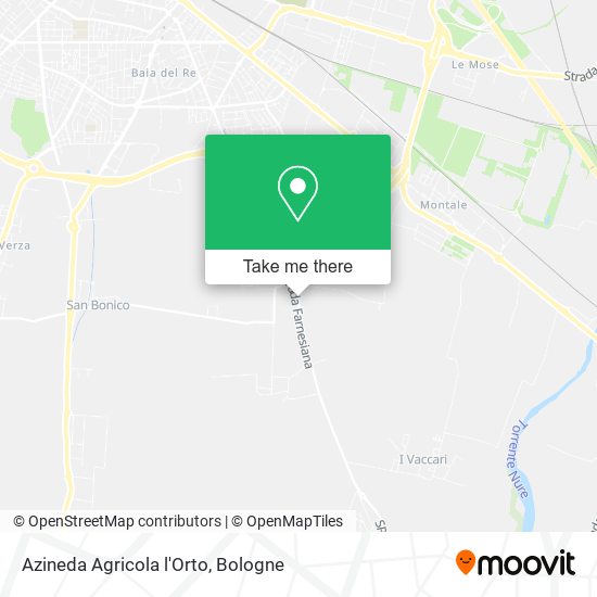 Azineda Agricola l'Orto map