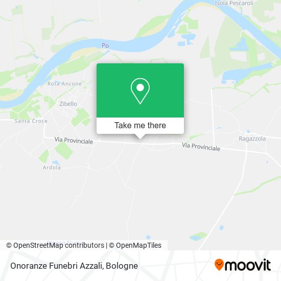 Onoranze Funebri Azzali map