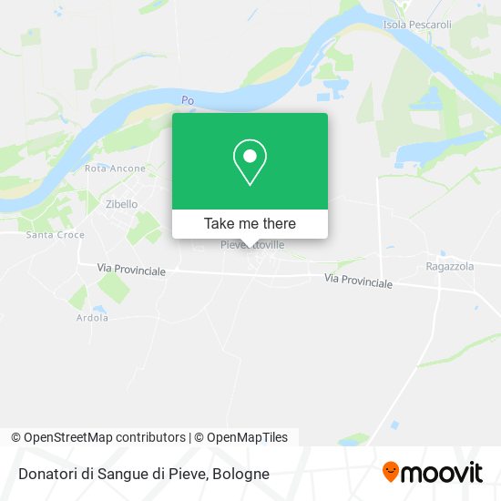 Donatori di Sangue di Pieve map