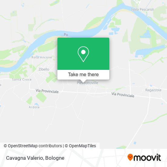 Cavagna Valerio map