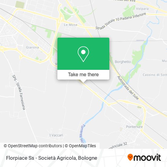 Florpiace Ss - Società Agricola map