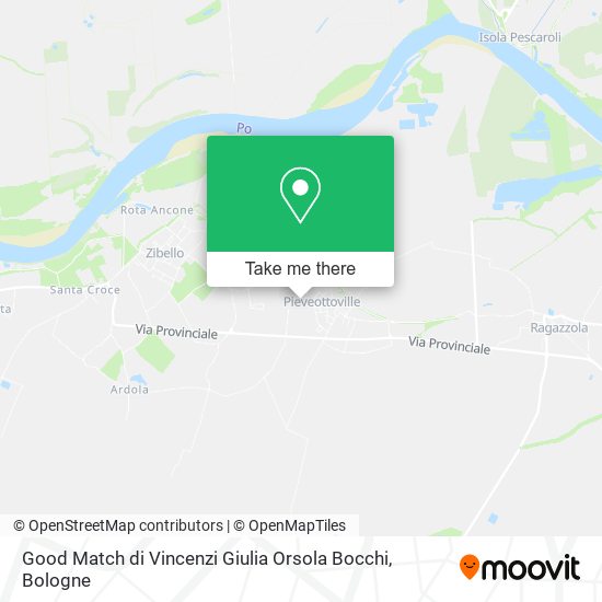 Good Match di Vincenzi Giulia Orsola Bocchi map