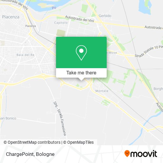 ChargePoint map