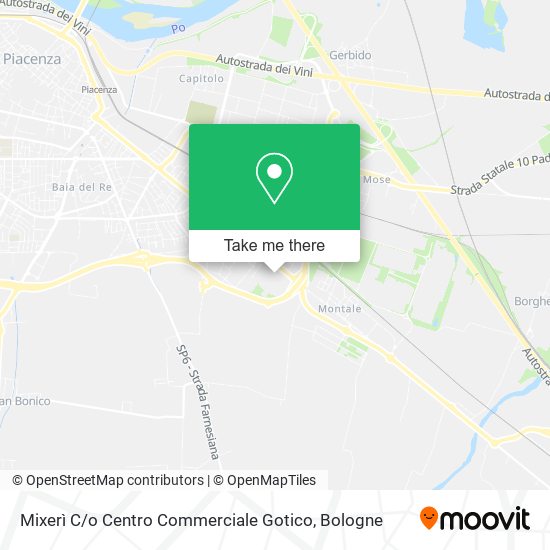 Mixerì C / o Centro Commerciale Gotico map
