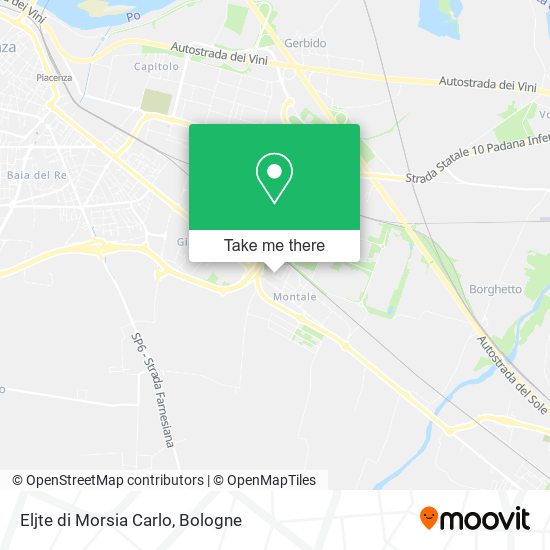 Eljte di Morsia Carlo map