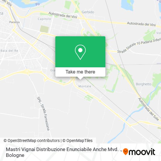 Mastri Vignai Distribuzione Enunciabile Anche Mvd. . map