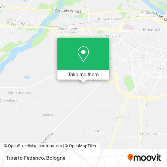 Tiberto Federico map