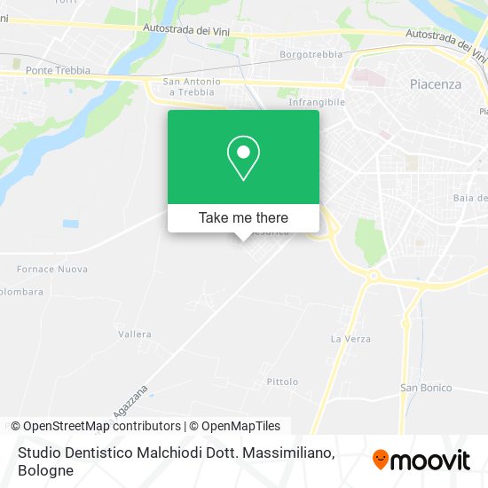 Studio Dentistico Malchiodi Dott. Massimiliano map
