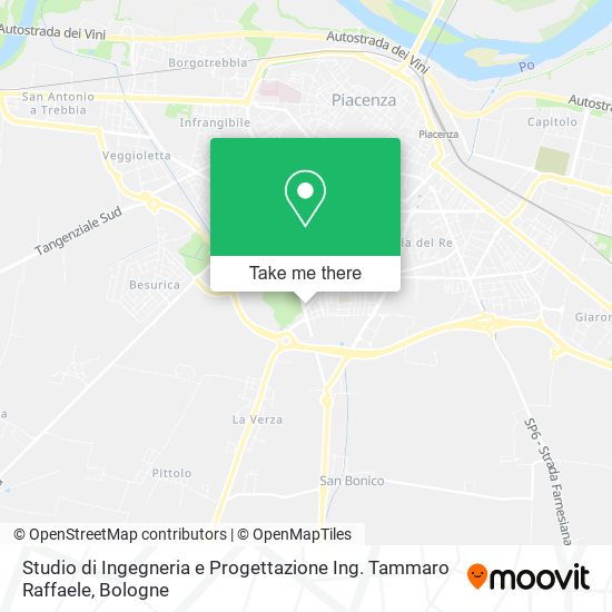 Studio di Ingegneria e Progettazione Ing. Tammaro Raffaele map