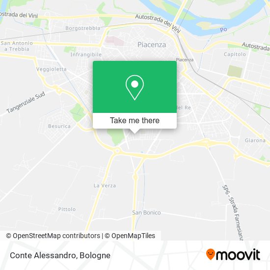 Conte Alessandro map