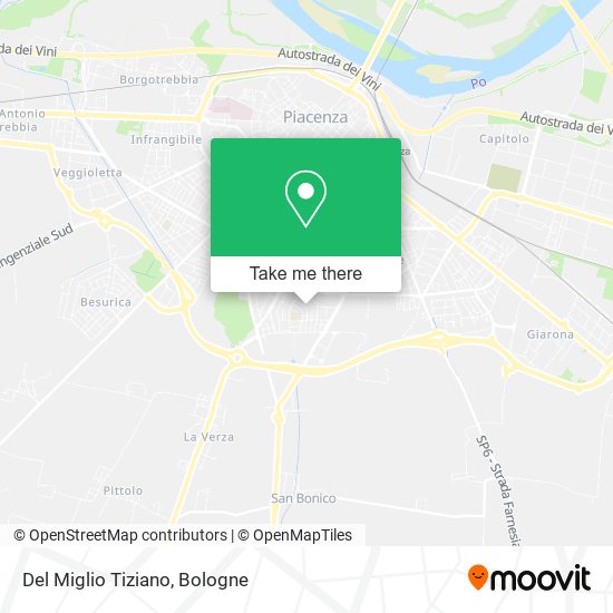 Del Miglio Tiziano map