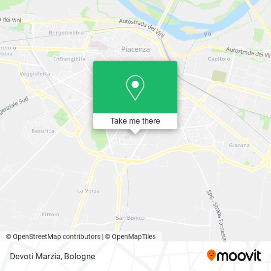 Devoti Marzia map