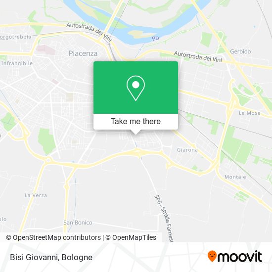 Bisi Giovanni map