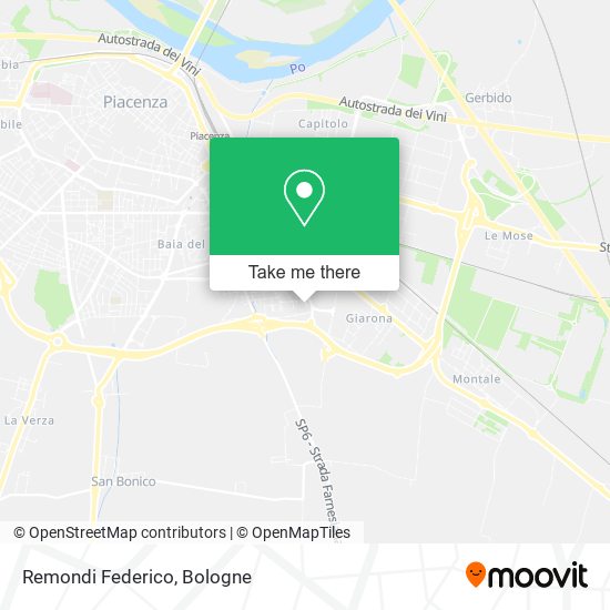 Remondi Federico map