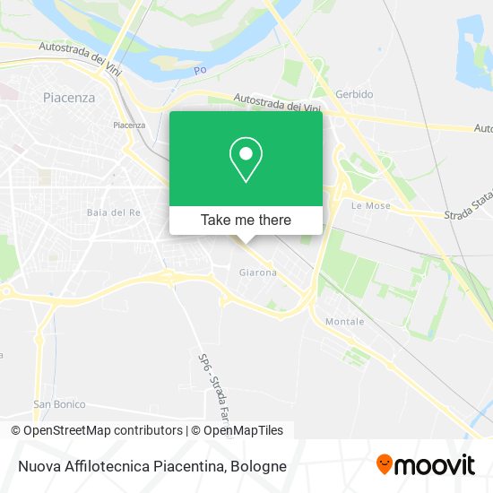 Nuova Affilotecnica Piacentina map