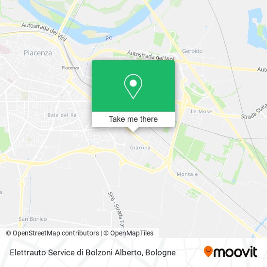Elettrauto Service di Bolzoni Alberto map