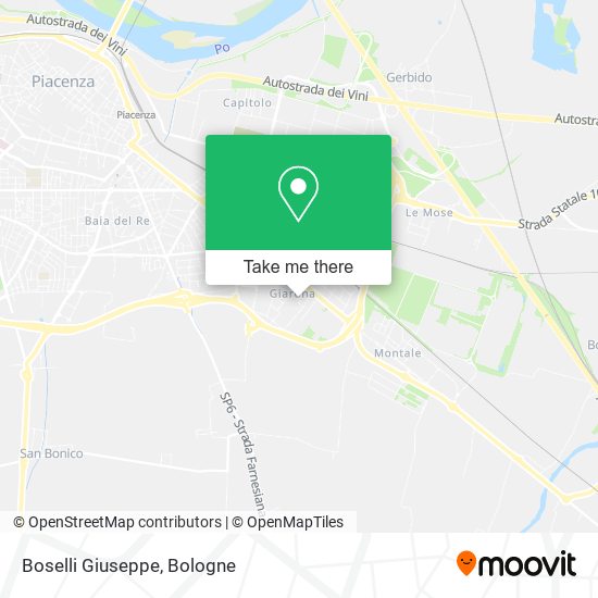 Boselli Giuseppe map