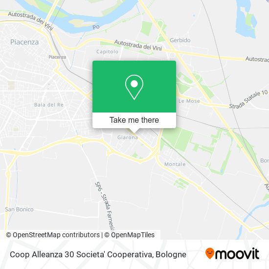 Coop Alleanza 30 Societa' Cooperativa map