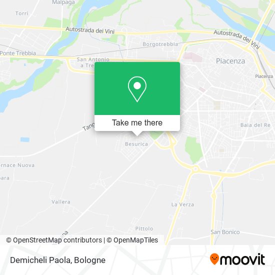 Demicheli Paola map