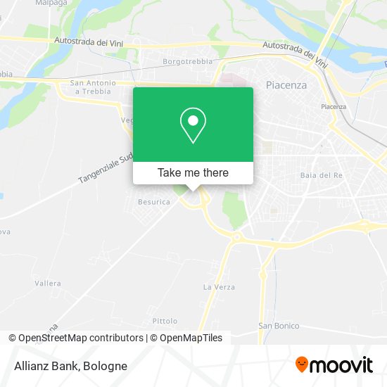 Allianz Bank map