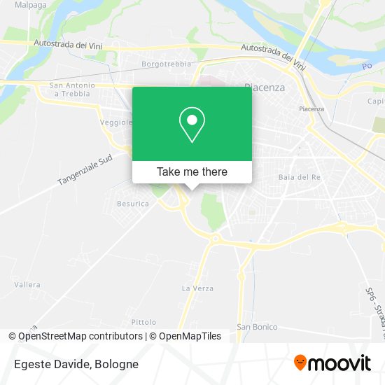 Egeste Davide map