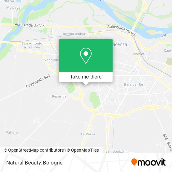 Natural Beauty map
