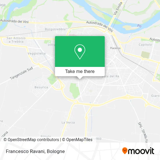 Francesco Ravani map