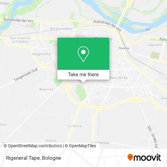 Rigeneral Tape map
