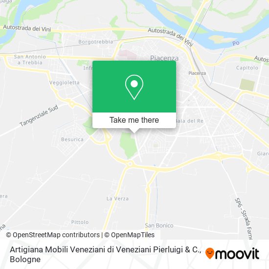 Artigiana Mobili Veneziani di Veneziani Pierluigi & C. map