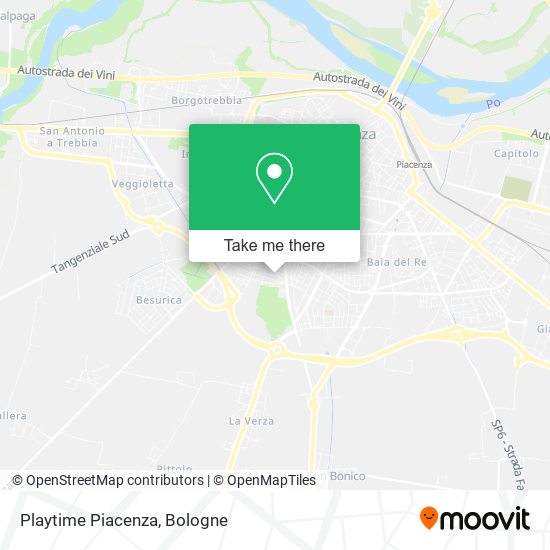 Playtime Piacenza map