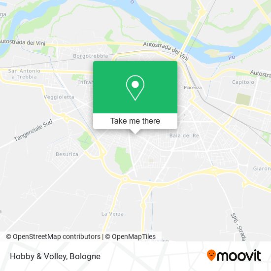 Hobby & Volley map