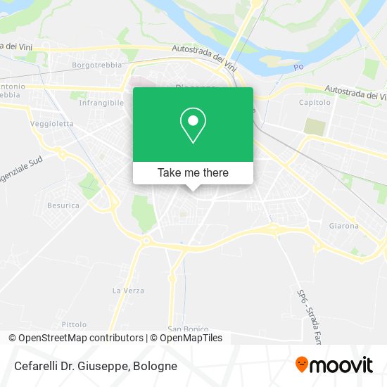 Cefarelli Dr. Giuseppe map