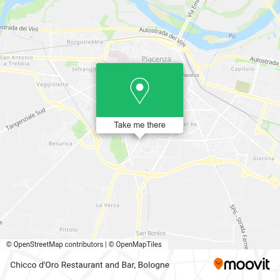 Chicco d'Oro Restaurant and Bar map