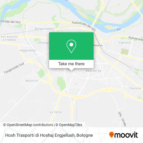 Hoxh Trasporti di Hoxhaj Engjellush map