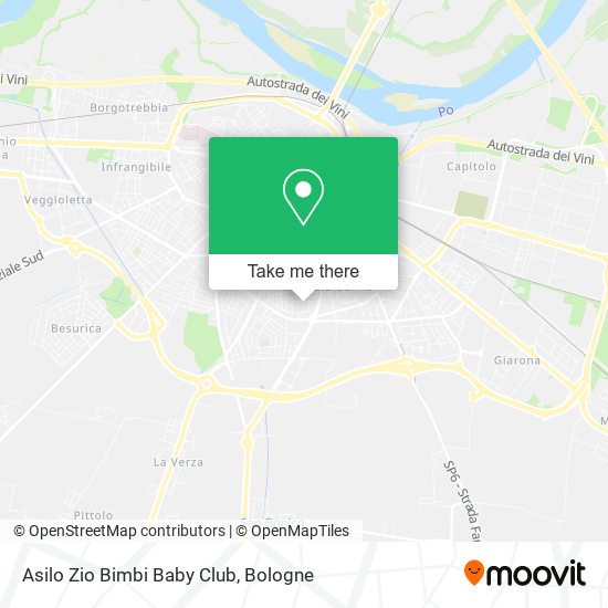 Asilo Zio Bimbi Baby Club map