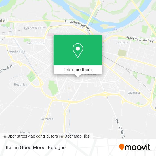 Italian Good Mood map