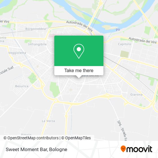 Sweet Moment Bar map