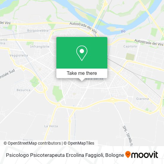 Psicologo Psicoterapeuta Ercolina Faggioli map